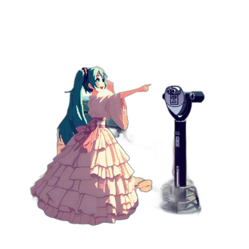 weapon, staff, robot, dress transparent PNG cut-out