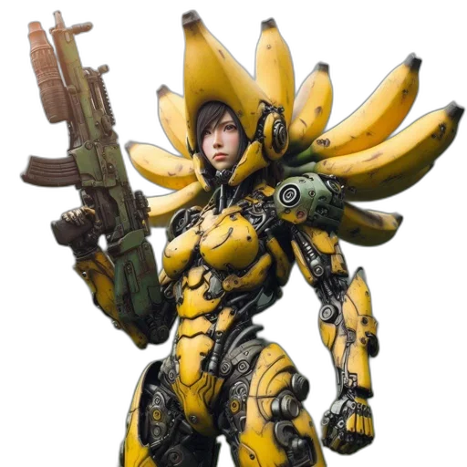 weapon, animal, robot, concept art transparent PNG cut-out