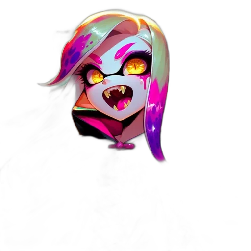mask, creature, face, hair transparent PNG cut-out