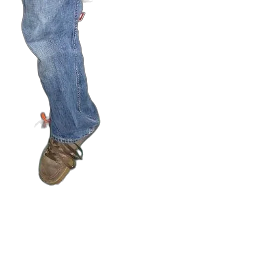 shoes, staff, jacket, creature transparent PNG cut-out
