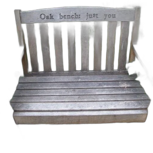 furniture, 3d render, wooden, bench transparent PNG cut-out