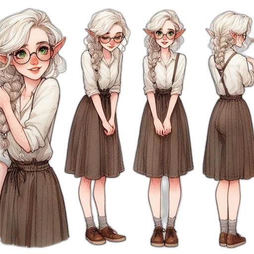 dress, concept art, fantasy art, watercolor transparent PNG cut-out