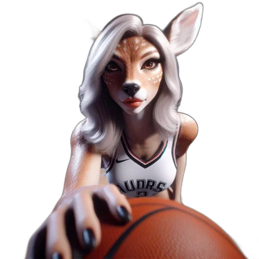 animal, fantasy art, cartoon, photorealistic transparent PNG cut-out