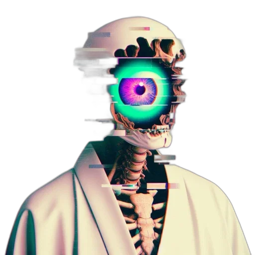 robot, mask, face, creature transparent PNG cut-out