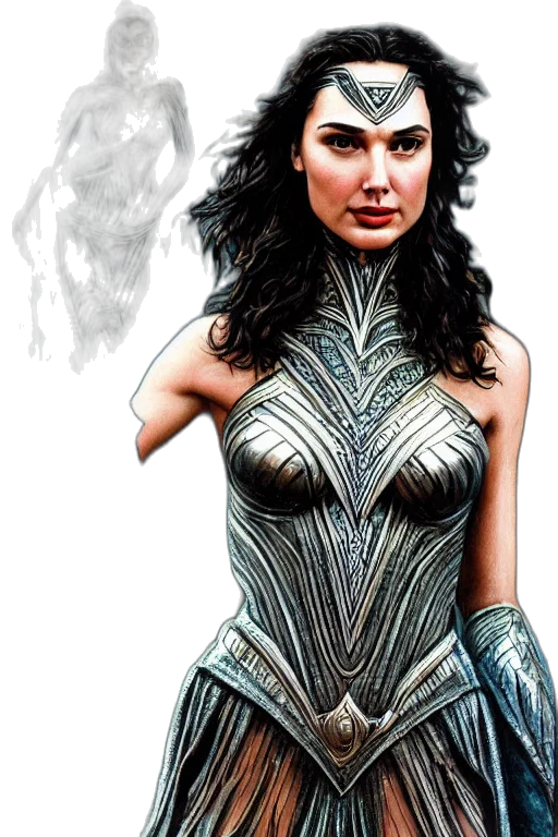 comic book art, fantasy art, concept art, photorealistic transparent PNG cut-out