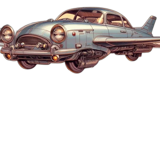 car, weapon, concept art, photorealistic transparent PNG cut-out