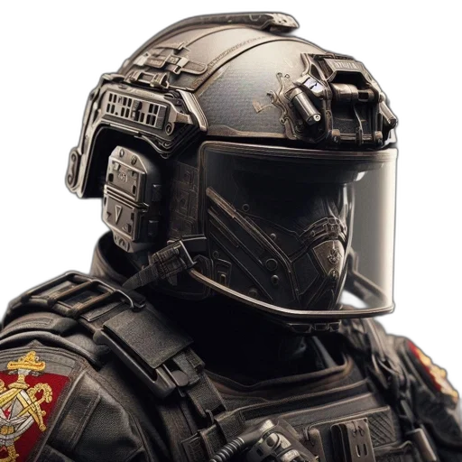 mask, robot, face, concept art transparent PNG cut-out