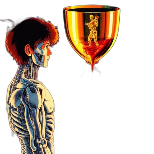 concept art, comic book art, surreal, scene transparent PNG cut-out