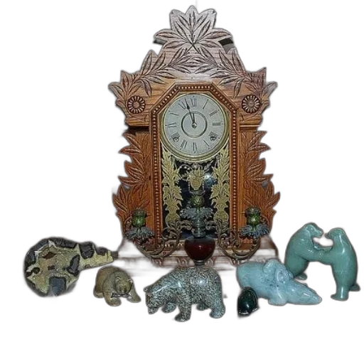 furniture, jewelry, wooden, clock transparent PNG cut-out