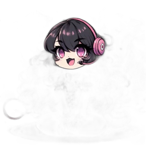 mask, creature, staff, hair transparent PNG cut-out