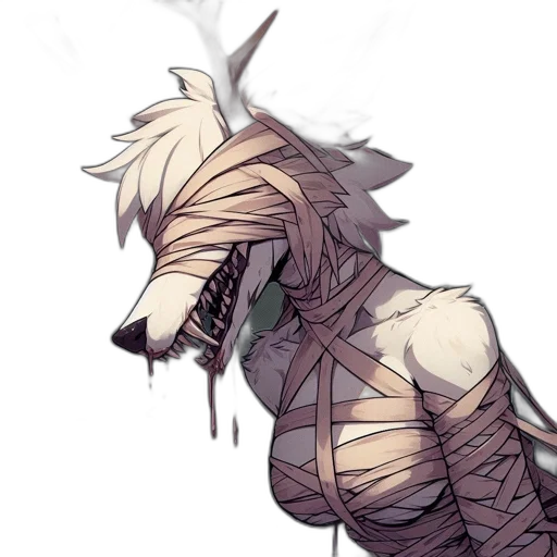 mask, creature, staff, animal transparent PNG cut-out