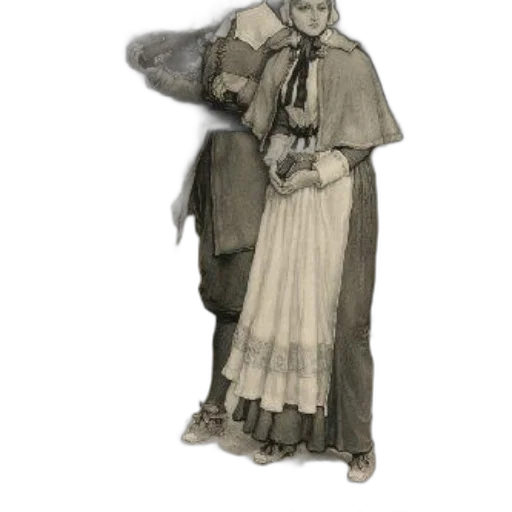 staff, dress, mask, umbrella transparent PNG cut-out