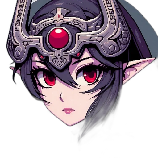 crown, staff, mask, face transparent PNG cut-out