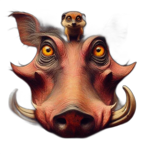 mask, creature, dragon, animal transparent PNG cut-out