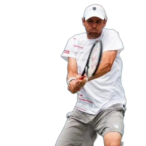 photorealistic, tennis, player, action transparent PNG cut-out