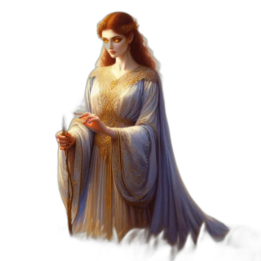 dress, crown, fantasy art, concept art transparent PNG cut-out