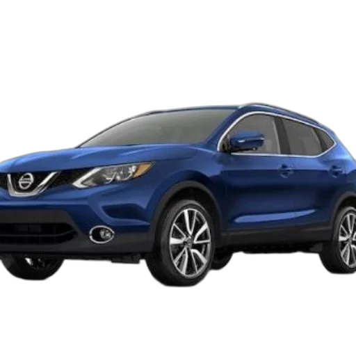 car, sleek, blue, nissan transparent PNG cut-out
