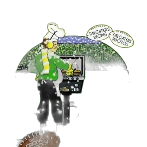 staff, robot, umbrella, concept art transparent PNG cut-out