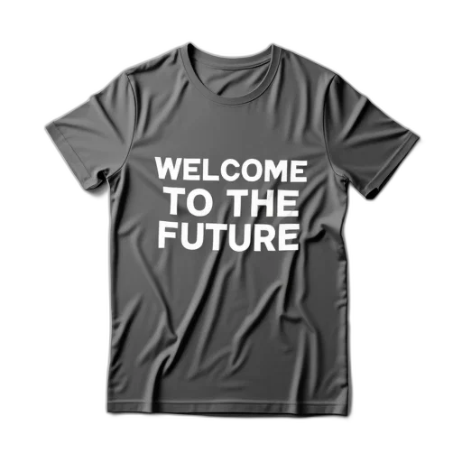 3d render, plain, grey, t-shirt transparent PNG cut-out