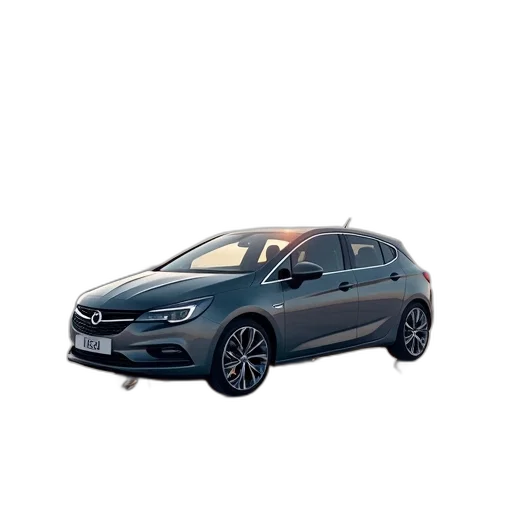 car, 3d render, new, opel transparent PNG cut-out