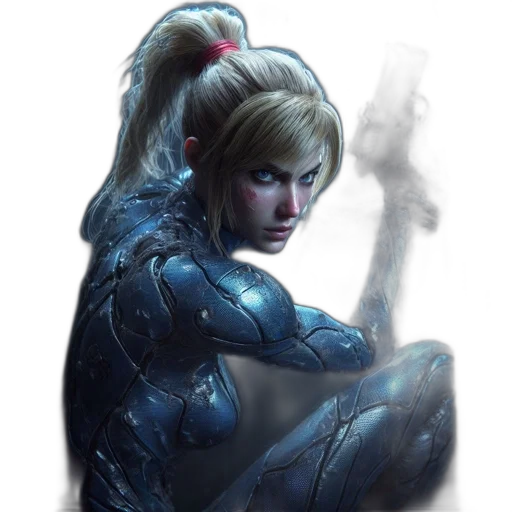 weapon, robot, face, concept art transparent PNG cut-out