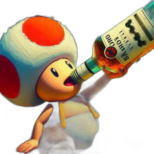 bottle, hat, crown, concept art transparent PNG cut-out