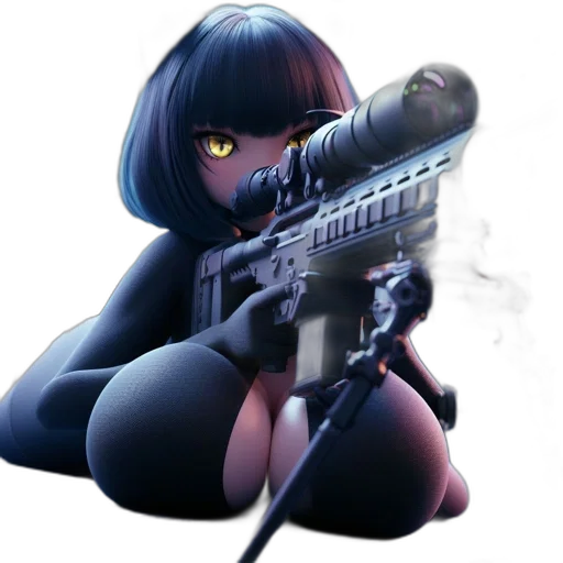 weapon, staff, robot, concept art transparent PNG cut-out