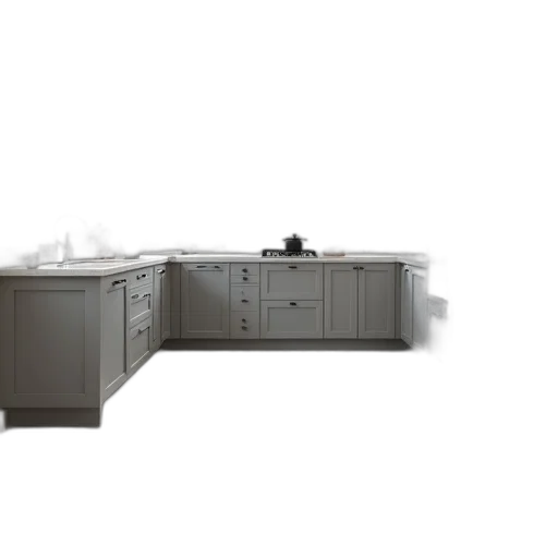 furniture, 3d render, photorealistic, monochrome transparent PNG cut-out
