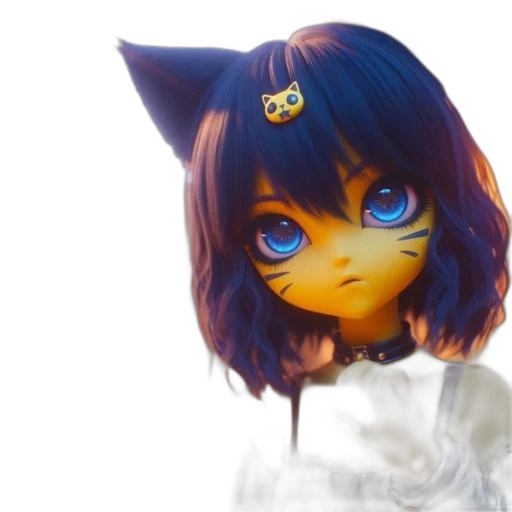 mask, creature, staff, face transparent PNG cut-out