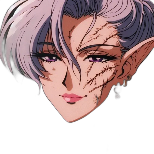mask, face, creature, hair transparent PNG cut-out