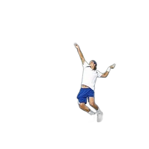 pixel art, 3d render, tennis, player transparent PNG cut-out