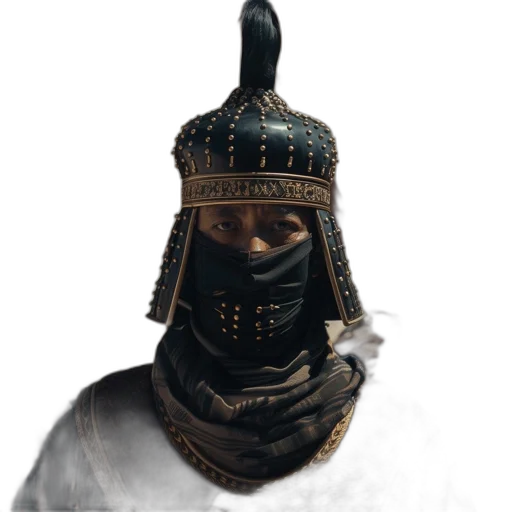 mask, sword, face, staff transparent PNG cut-out