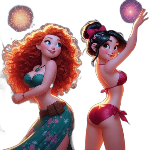 concept art, fantasy art, cartoon, 3d render transparent PNG cut-out