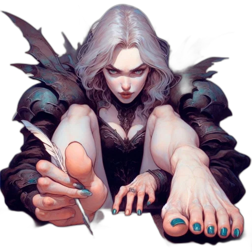fantasy art, concept art, comic book art, pixel art transparent PNG cut-out