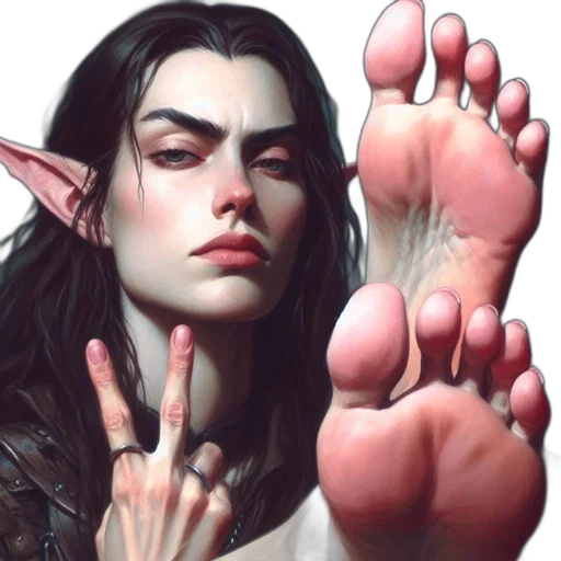 shoes, face, dragon, fantasy art transparent PNG cut-out