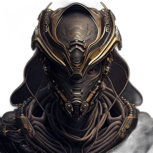 mask, face, creature, dragon transparent PNG cut-out