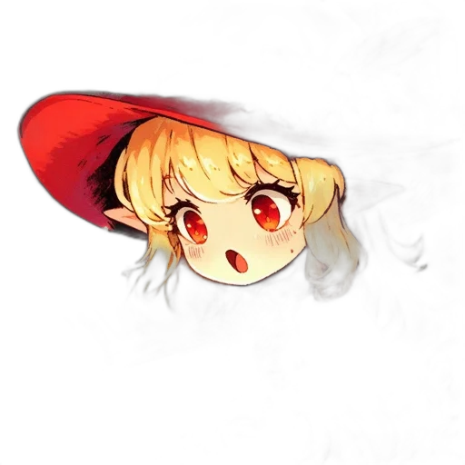 hat, dragon, staff, umbrella transparent PNG cut-out