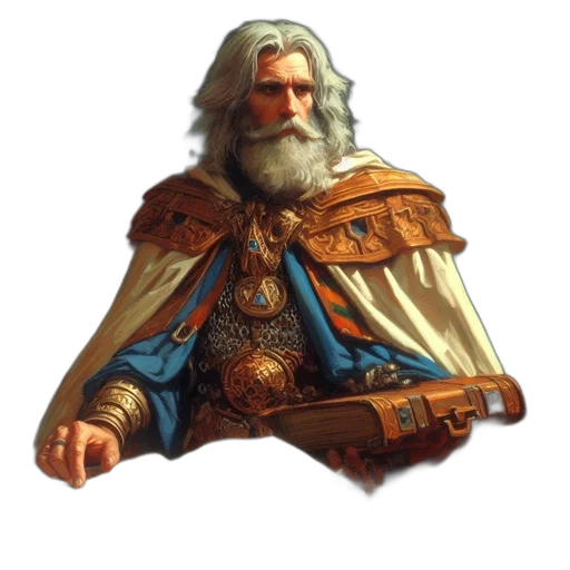 staff, sword, crown, face transparent PNG cut-out