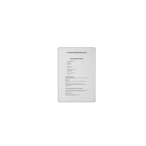 monochrome, document, front, white transparent PNG cut-out