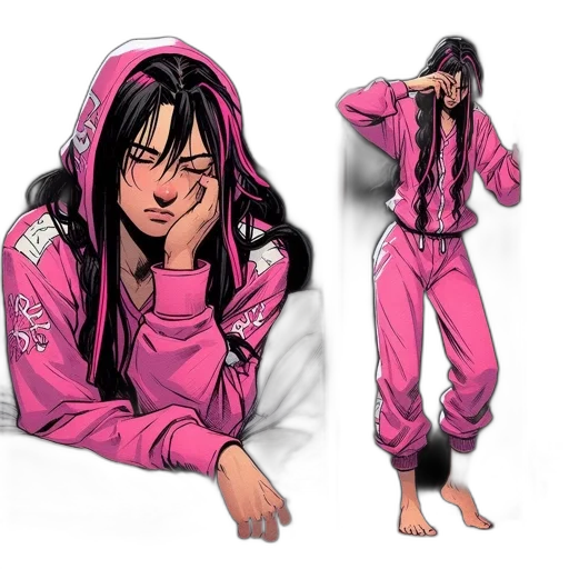 jacket, concept art, comic book art, anime transparent PNG cut-out