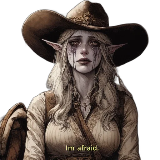 face, hat, mask, comic book art transparent PNG cut-out