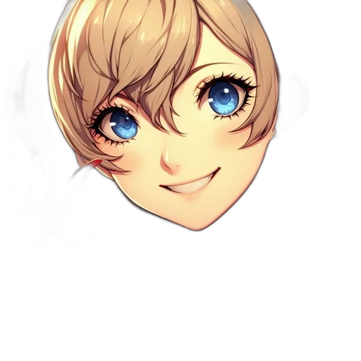 face, mask, hair, staff transparent PNG cut-out
