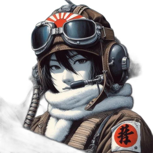 mask, face, jacket, hat transparent PNG cut-out