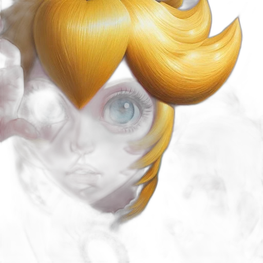 mask, hair, face, crown transparent PNG cut-out
