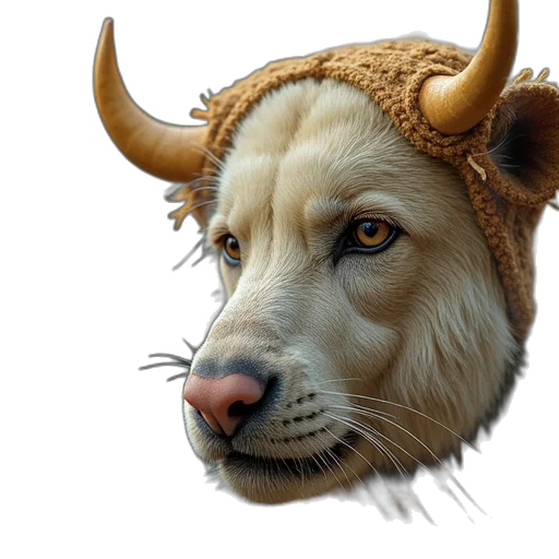 animal, mask, face, crown transparent PNG cut-out