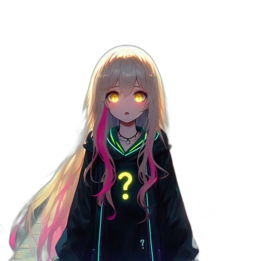 jacket, hair, face, dress transparent PNG cut-out