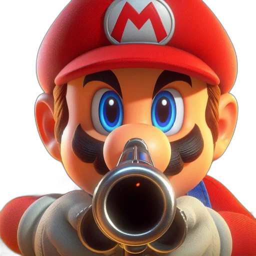 weapon, face, animal, staff transparent PNG cut-out