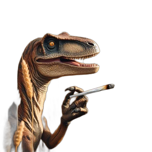 dragon, animal, creature, staff transparent PNG cut-out