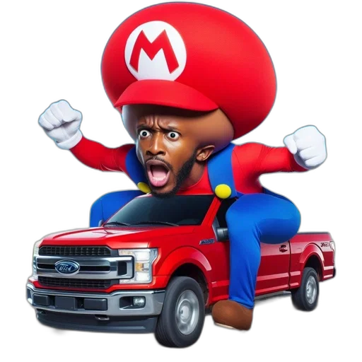 car, hat, concept art, cartoon transparent PNG cut-out