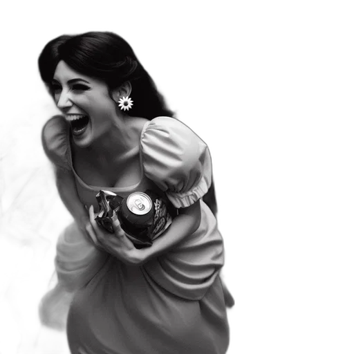 jewelry, dress, photorealistic, pencil sketch transparent PNG cut-out
